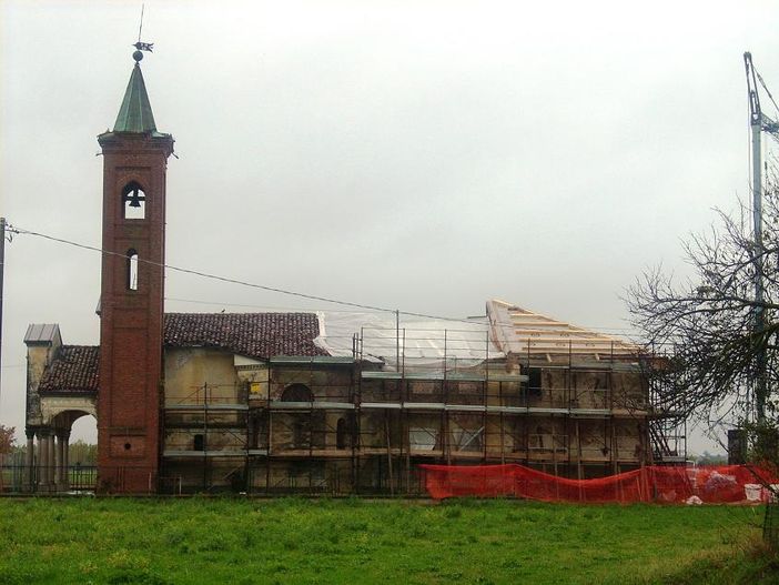 Il cantiere di Santa Maria a Genola