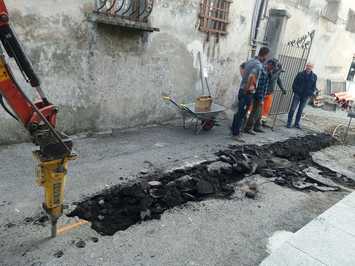 A Scarnafigi intervento di riqualificazione nel vicolo del Ricetto