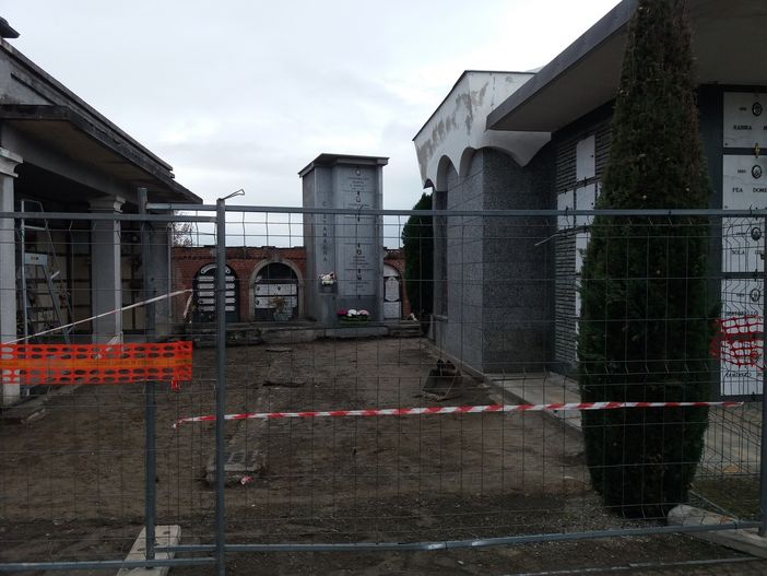 Lavori di riqualificazione in corso a Scarnafigi