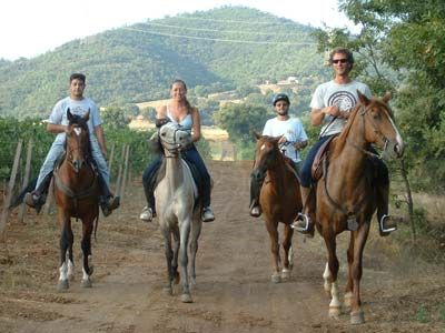Escursioni a cavallo con il Circolo Ippico "La Canunia" di Lurisia