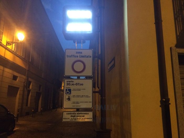 ZTL a Cuneo, sono attivi i varchi elettronici