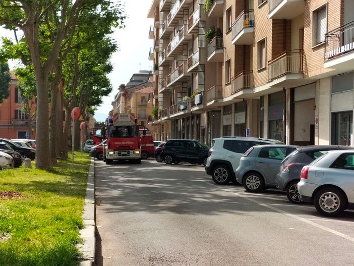 L'intervento dei vigili del fuoco L'intervento dei vigili del fuoco