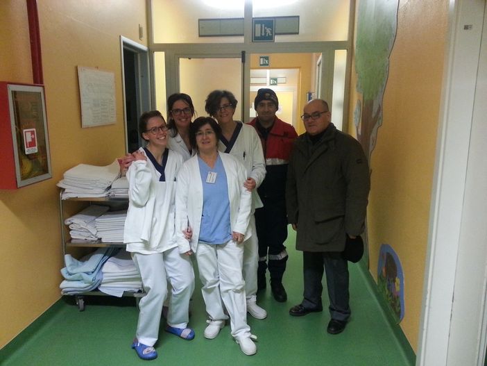 Associazione Nazionale Carabinieri in visita al reparto Pediatria dell'ospedale di Savigliano Associazione Nazionale Carabinieri in visita al reparto Pediatria dell'ospedale di Savigliano