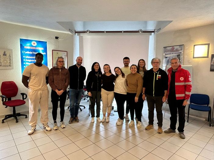 Nuovi volontari per la Croce Rossa di Dronero Nuovi volontari per la Croce Rossa di Dronero