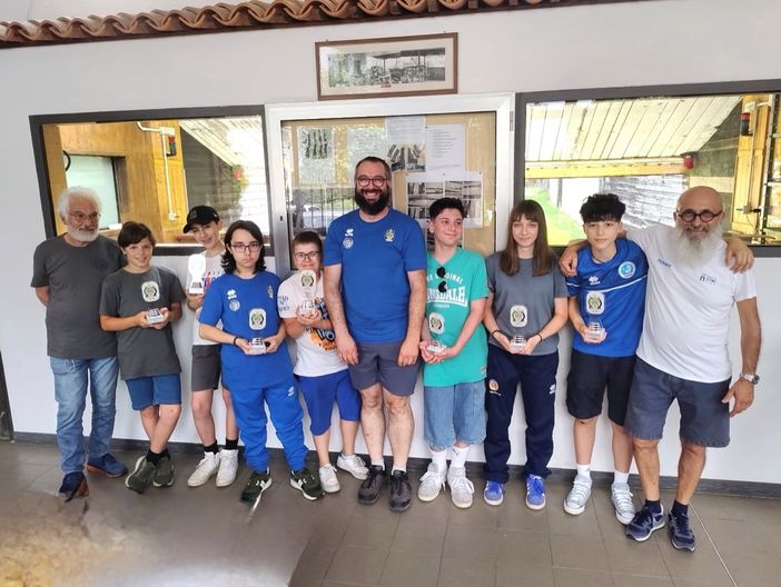 I ragazzi premiati al TSN Mondovì