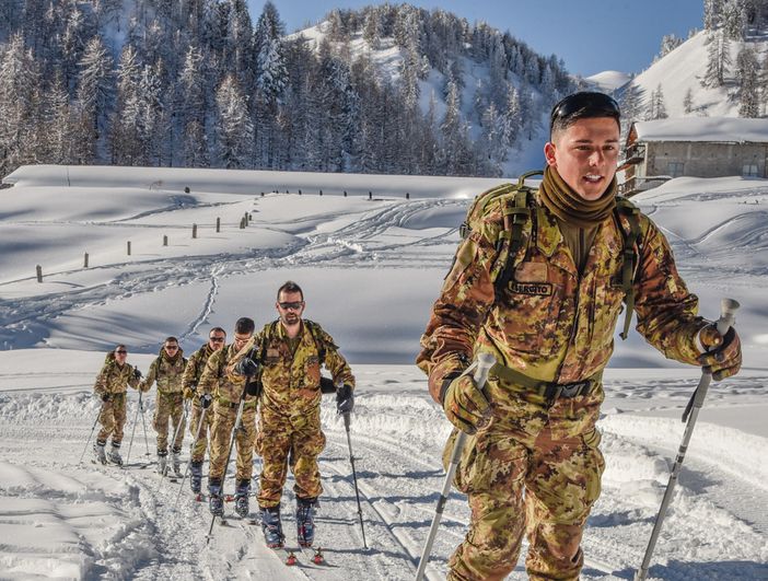 Esercito: la Taurinense conclude l'addestramento sciistico in Alta Valle di Susa