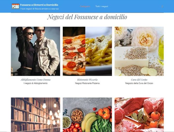 Fossano: dall’Ascom cittadina un sito che raccoglie tutte le attività che effettuano consegne a domicilio