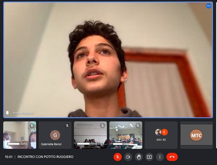 Potito Ruggiero ospite del Comprensivo di Govone per la "Giornata della Terra"