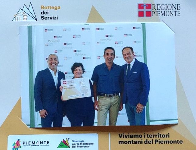 Due le attività di Valdieri ammesse al progetto "Bottega dei servizi" della Regione Piemonte