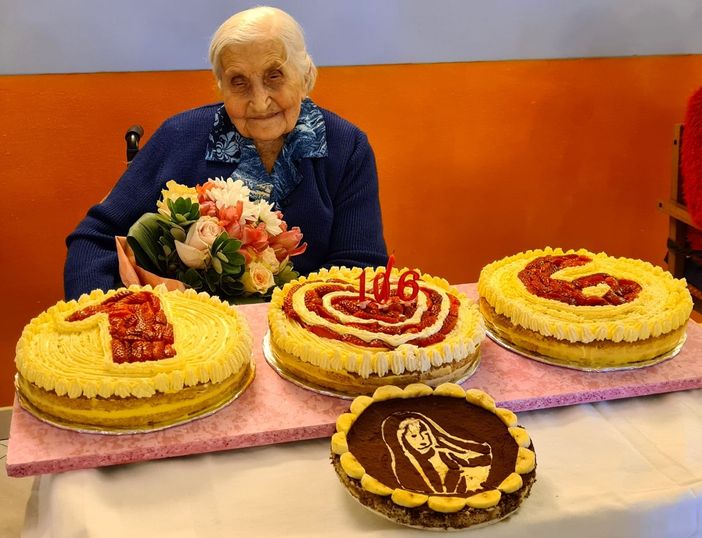 106 anni per Margherita Bain di Castiglione Tinella 106 anni per Margherita Bain di Castiglione Tinella