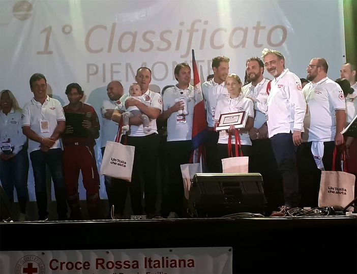 Piemonte campione d'Italia nel campionato nazionale di "Primo soccorso" della Croce Rossa