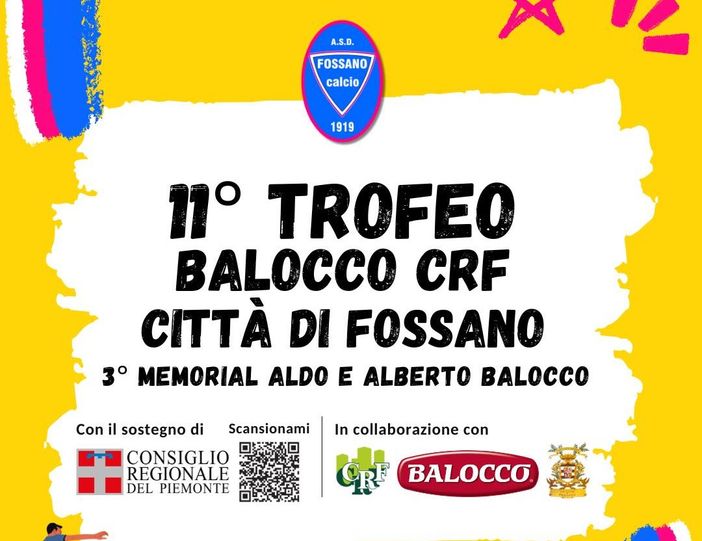 Fossano: In Comune la conferenza stampa dell’edizione numero 11 del “Trofeo Balocco CRF Città di Fossano- terzo Memorial Aldo e Alberto Balocco” Fossano: In Comune la conferenza stampa dell’edizione numero 11 del “Trofeo Balocco CRF Città di Fossano- terzo Memorial Aldo e Alberto Balocco”