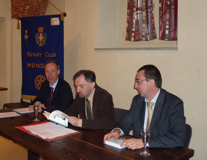 Da sin.: il Presidente Maurizio Davico con Nicola Duberti e Giuseppe Viscardi