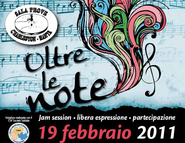 “Oltre le note”, a Manta jam session, libera espressione e partecipazione