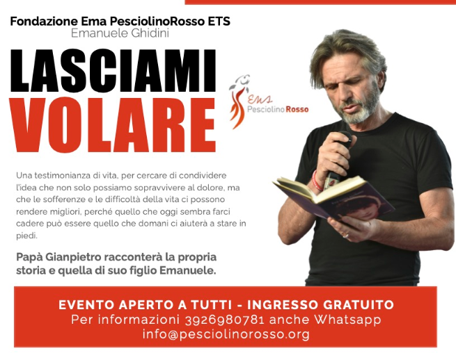 A Tarantasca un incontro con il fondatore della Fondazione Ema Pesciolinorosso ETS A Tarantasca un incontro con il fondatore della Fondazione Ema Pesciolinorosso ETS