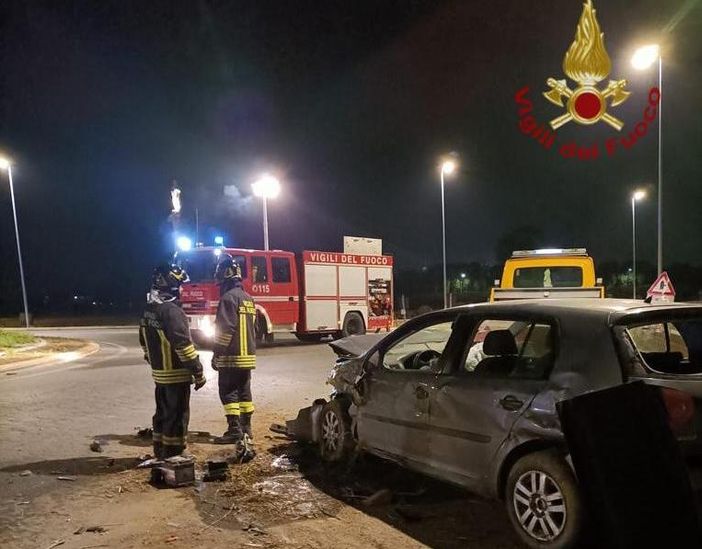 L'incidente nella tarda serata di ieri