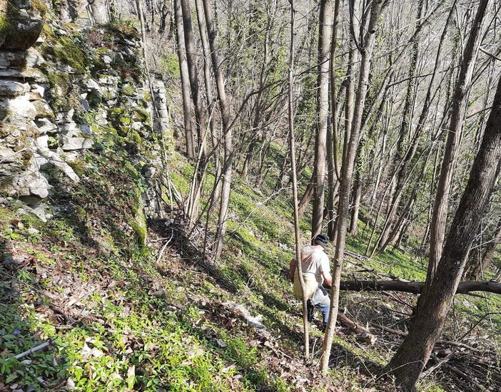 Garessio, iniziata la pulizia dei sentieri grazie ai volontari degli Alpini, degli AIB e del CAI