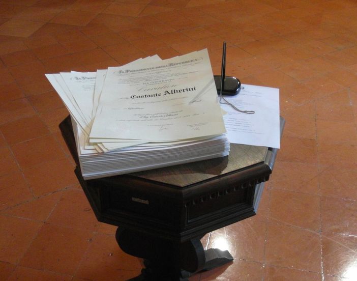 Sabato, in Prefettura, la consegna delle Onorificenze dell'Ordine &quot;Al Merito della Repubblica Italiana&quot;