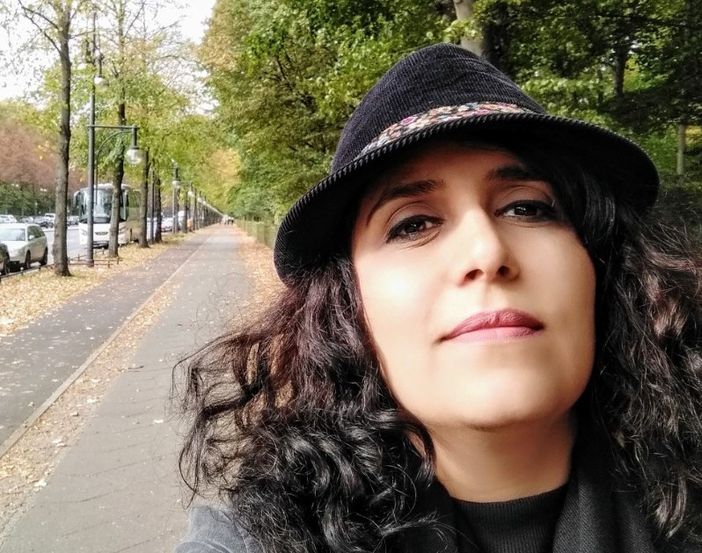 La scrittrice e attivista iraniana Azam Bahrami