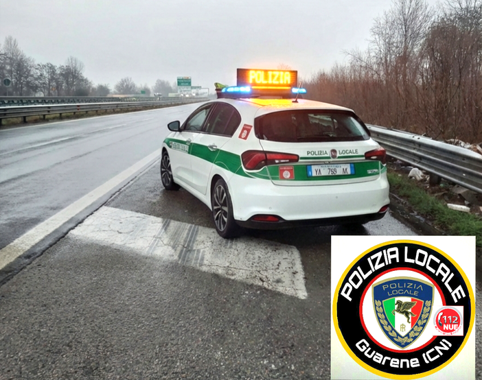 Tremila veicoli controllati in 197 posti di blocco: la Polizia Locale di Guarene archivia un intenso anno di attività