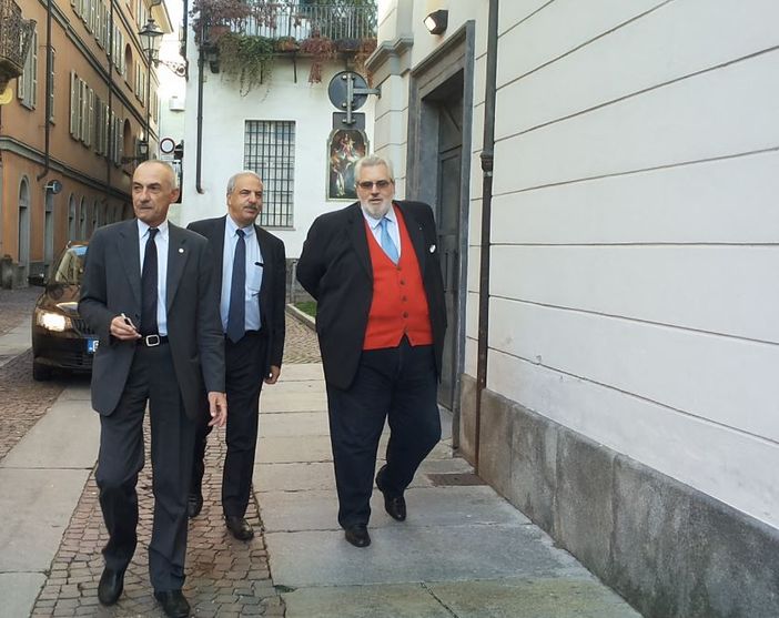 Da sinistra Miglio, Genta e Palenzoni