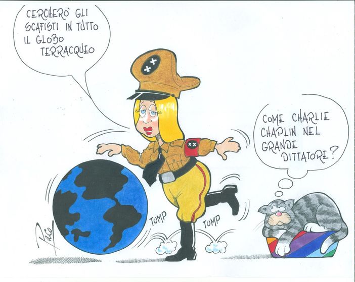 IL GLOBO TERRACQUEO DELLA MELONI