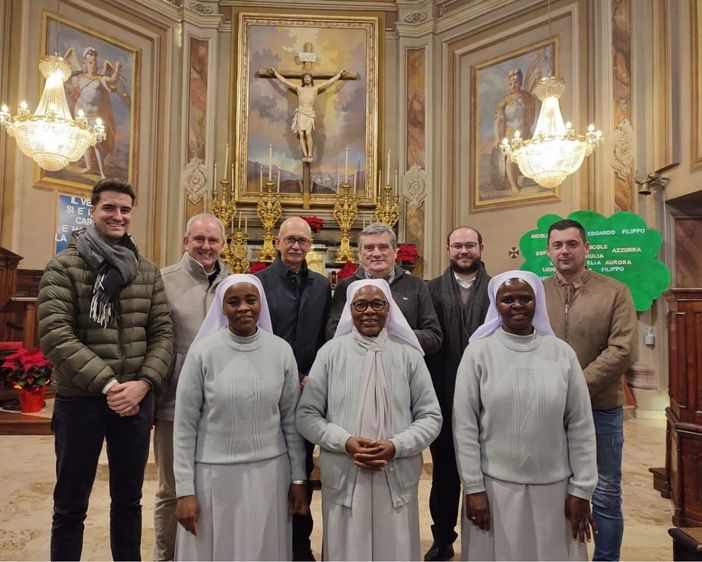 L'insediamento delle tre suore a San Chiaffredo di Busca