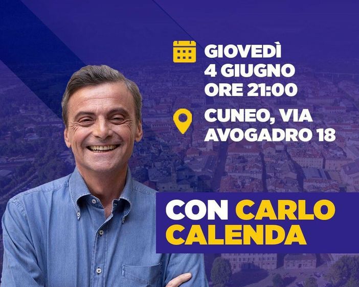 Azione mette radici a Cuneo: questo giovedì Carlo Calenda inaugura la nuova sede Azione mette radici a Cuneo: questo giovedì Carlo Calenda inaugura la nuova sede