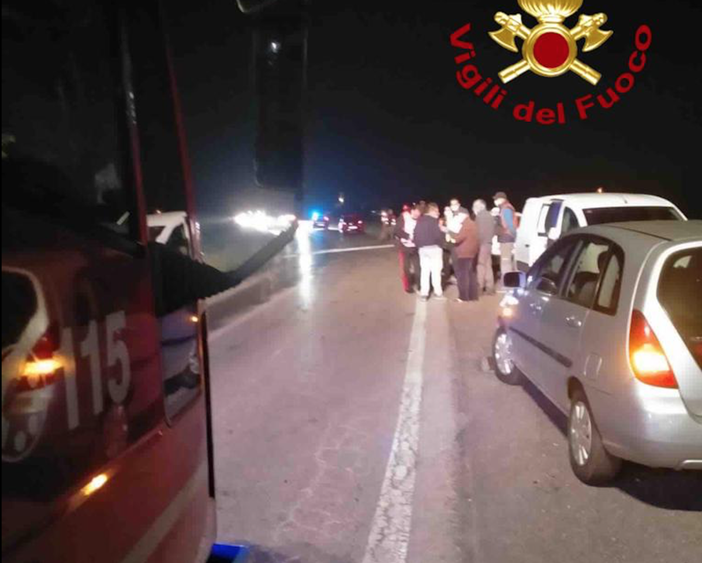 Scontro tra quattro vetture tra Margarita e Morozzo, nessun ferito grave
