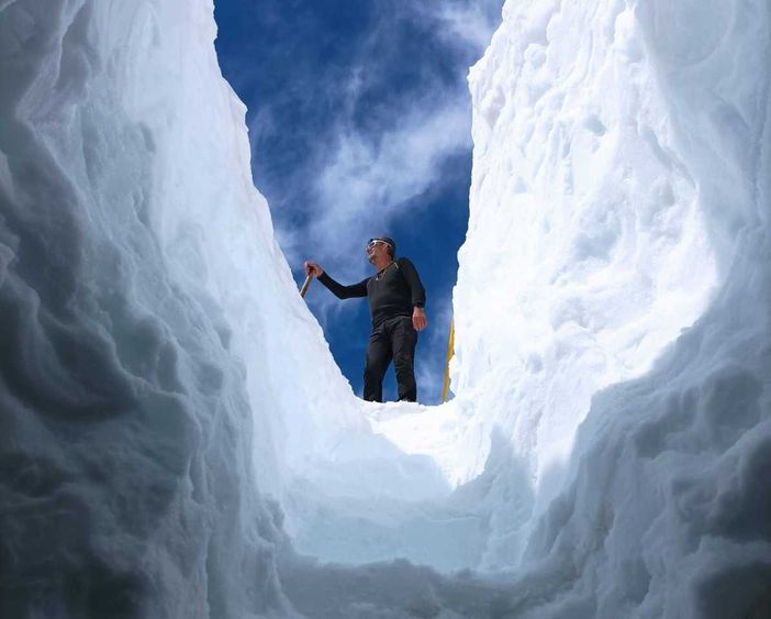 Riaperto il Buco di Viso, ma sono ancora presenti grandi accumuli di neve
