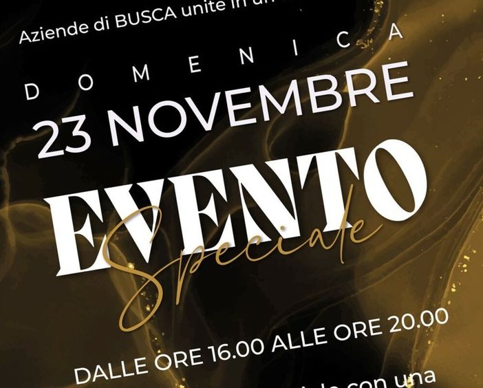 Domenica 23 novembre a Busca un Evento che unisce Design, Moda e Gusto