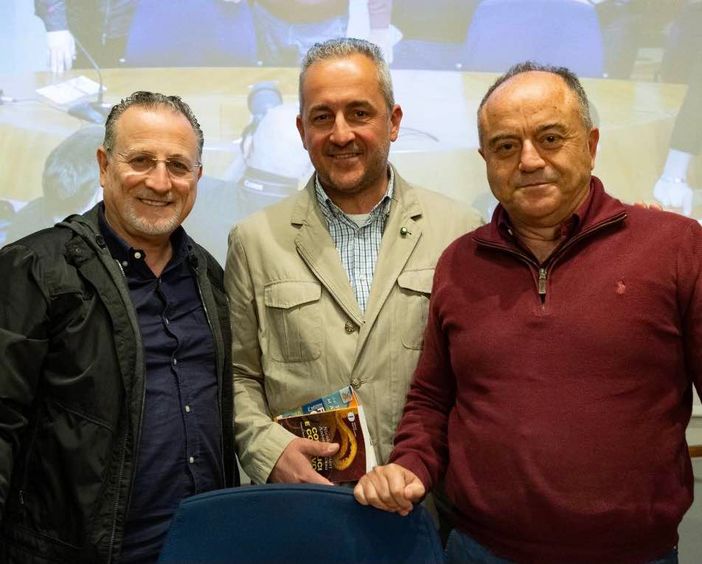 Giovanni Damiano all'incontro con Gratteri a Fossano Giovanni Damiano all'incontro con Gratteri a Fossano