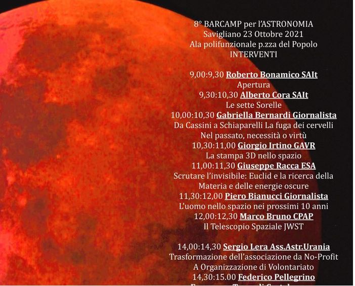 A Savigliano l'ottava edizione di BarCamp CIELIPIEMONTESI