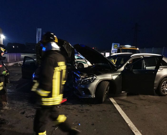 Fossano: incidente all’ingresso della tangenziale