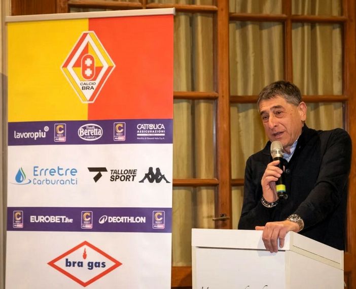 Il presidente del Bra Giacomo Germanetti (Foto Basso) Il presidente del Bra Giacomo Germanetti (Foto Basso)