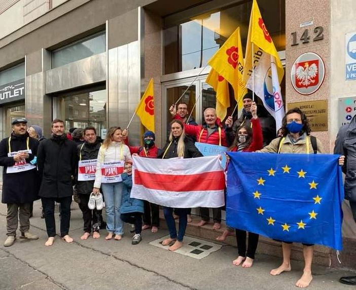 Alcune immagine del sit-in a Torino Alcune immagine del sit-in a Torino