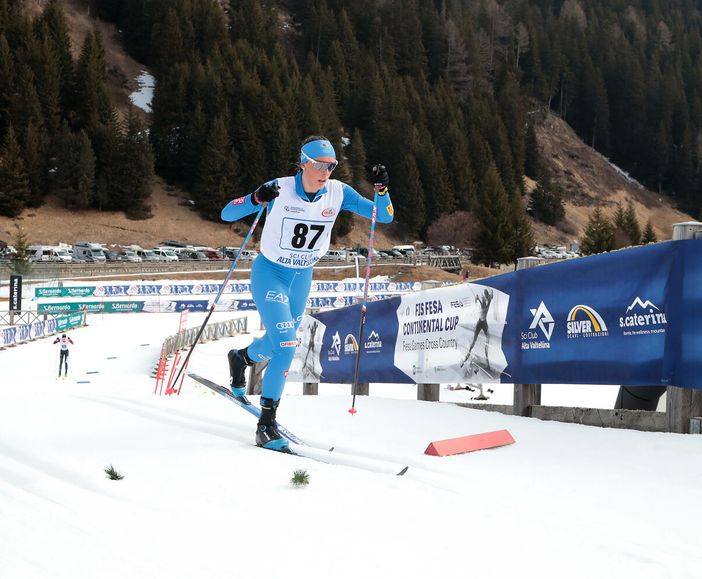 Laurent Beatrice in azione alla FESA Cup di Santa Caterina Laurent Beatrice in azione alla FESA Cup di Santa Caterina