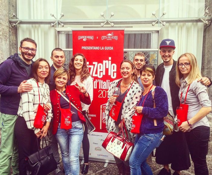 Gli staff di Gusto Divino e Gusto Madre con Massimiliano Prete e Fabio Ciriaci