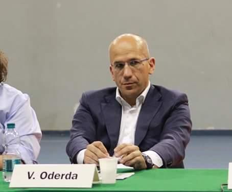 Il sindaco Valerio Oderda