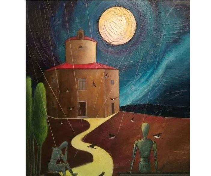 La Zizzola, opera del pittore braidese Franco Gotta