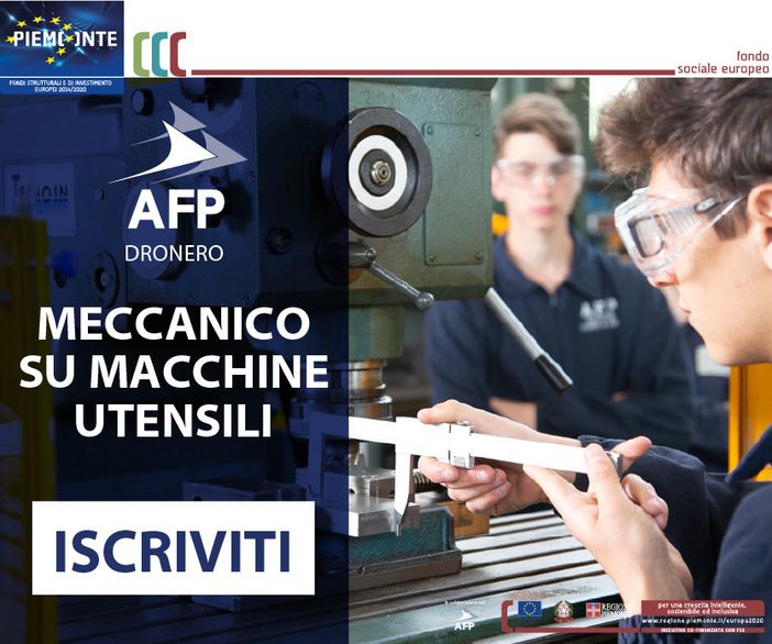 Iscriviti a MECCANICO su MACCHINE UTENSILI a DRONERO