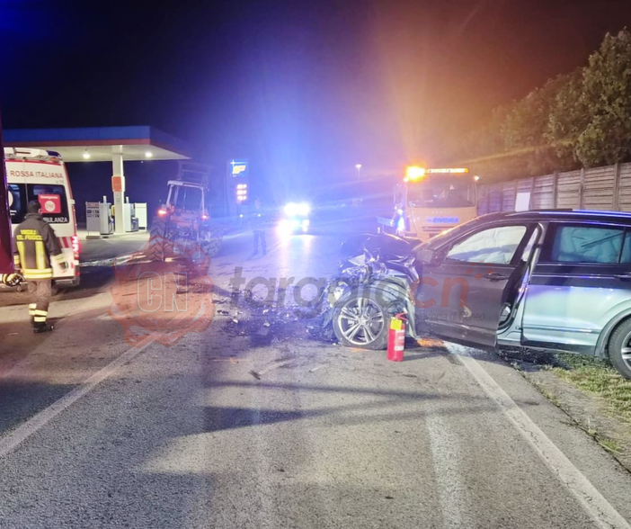 La foto dell'incidente