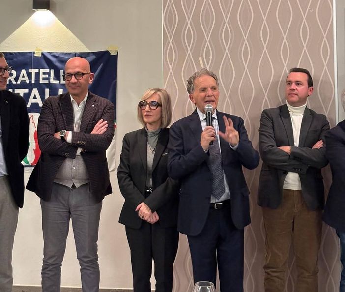 L'intervento di Marco Perosino alla festa di Natale di Fdi L'intervento di Marco Perosino alla festa di Natale di Fdi