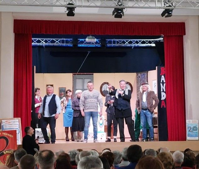 A Marene in scena la commedia "Stoma a Bene" con la Banda Brusca