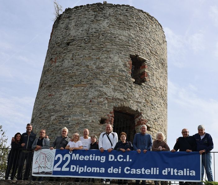 Un successo il "Diploma dei Castelli d'Italia" a Roccaforte Mondovì