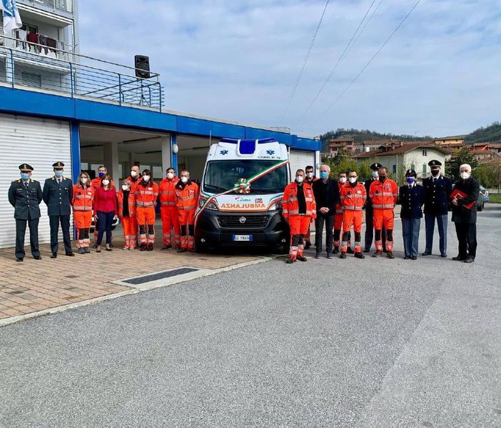 La Croce Bianca di Ceva ha una nuova ambulanza La Croce Bianca di Ceva ha una nuova ambulanza