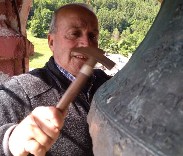 L’esperto campanaro Paolo Marchetto