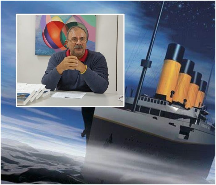 Claudio Bossi, studioso esperto della tragedia del Titanic Claudio Bossi, studioso esperto della tragedia del Titanic