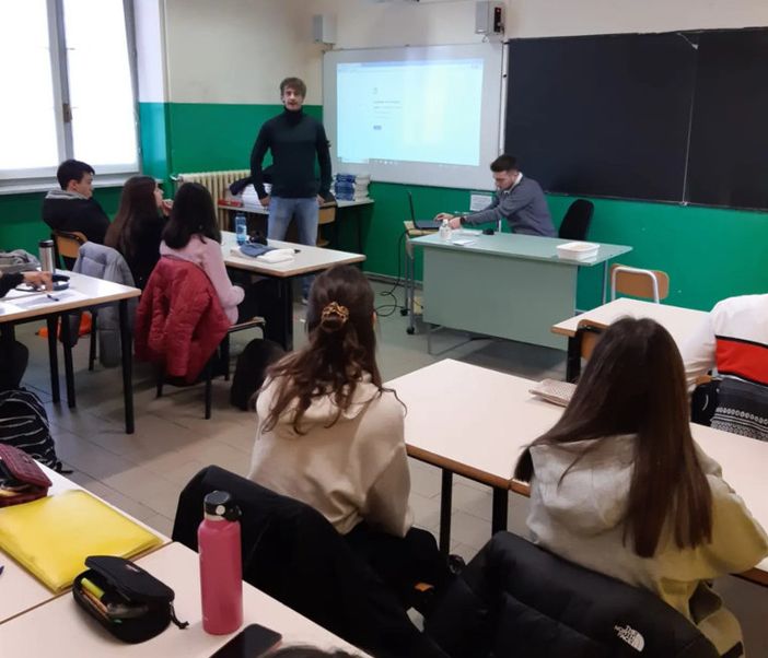 Una giornata di orientamento nella scuola