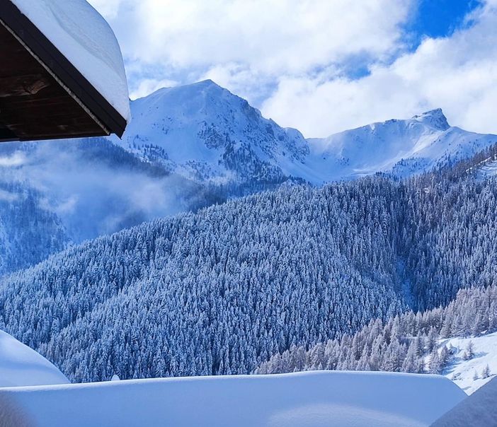 Argentera sotto la neve (foto del 5 marzo)